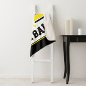 Couverture Sherpa AJOUT PERSONNALISÉ NOM Softball Player Varsity Tea (En situation)