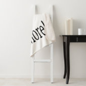 Couverture Sherpa Ajouter du texte et plus ! Customisez votre propre (En situation)