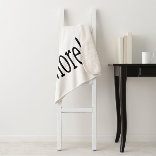 Couverture Sherpa Ajouter du texte et plus ! Customisez votre propre (En situation)