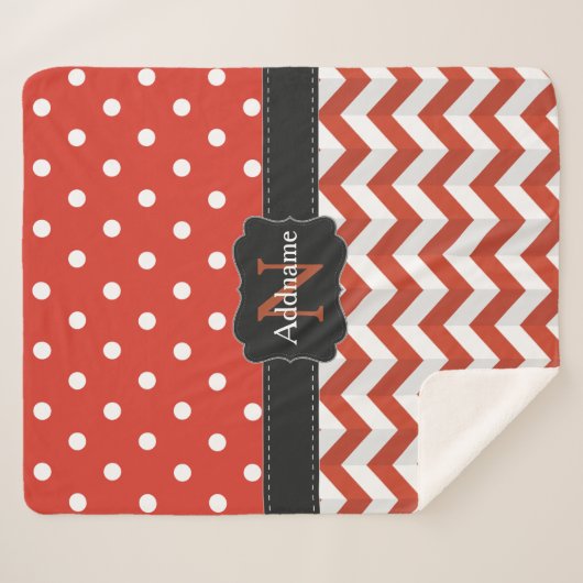 Couverture Sherpa Ajouter un nom (Devant (Horizontal))