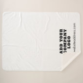 Couverture Sherpa Ajouter votre logo d'entreprise Événements d'entre (Devant (Horizontal))