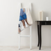 COUVERTURE SHERPA AJOUTER VOTRE PHOTO SHERPA BLANKET (En situation)