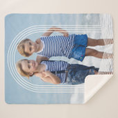 COUVERTURE SHERPA AJOUTER VOTRE PHOTO SHERPA BLANKET (Devant (Horizontal))