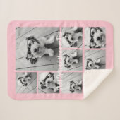 Couverture Sherpa Ajouter votre propre collection de 9 photos - PEUT (Devant (Horizontal))