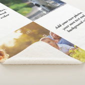 Couverture Sherpa Ajoutez vos propres photos, texte et jetez pi par  (3/4)