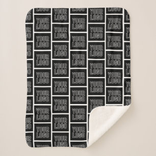 Couverture Sherpa Ajoutez votre logo d'entreprise, votre photo ou vo