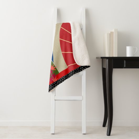 Couverture Sherpa AKI Chow Sherpa Blanket (En situation)