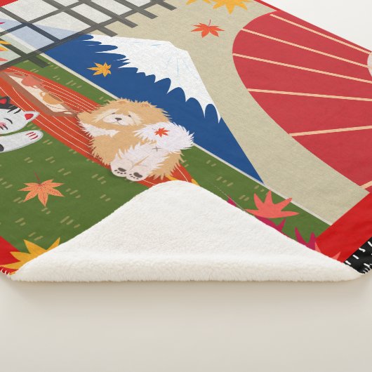 Couverture Sherpa AKI Chow Sherpa Blanket (3/4)