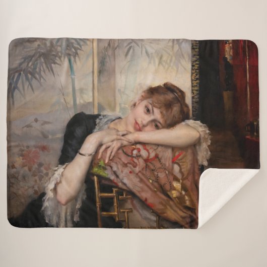 Couverture Sherpa Albert Edelfeel - La Parisienne / Virginie (Devant (Horizontal))