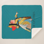 Couverture Sherpa Alice à Wonderland (Devant (Horizontal))