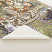 Couverture Sherpa Alice Adventures in Wonderland Mad Tea Party (3/4)