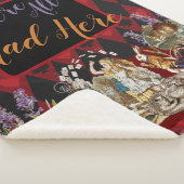 Couverture Sherpa Alice au pays des merveilles Mad Cheshire Chat (3/4)