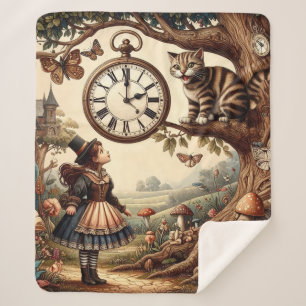 Couverture Sherpa Alice et Chat du Cheshire : Fantaisie merveilleuse