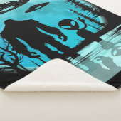 Couverture Sherpa Alien UFO Bigfoot (3/4)