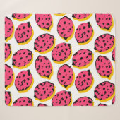Couverture Sherpa all over lemon patternabstract,art,background,cart (Devant (Horizontal))