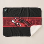 Couverture Sherpa Allendale Falcons #7 (Devant (Horizontal))