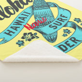 Couverture Sherpa Aloha Hawaii Surf Rider Thunder_Cove (3/4)