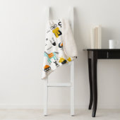 Couverture Sherpa Alphabet animal mignon | Certains Ont Des Casquett (En situation)