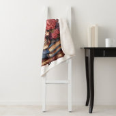 Couverture Sherpa Amant romantique foncé (En situation)