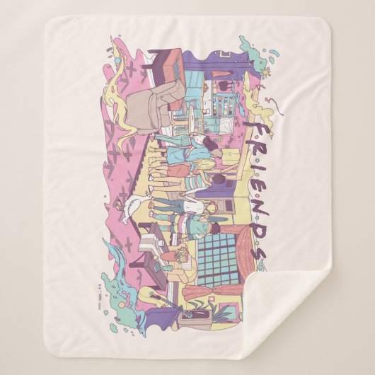 Couverture Sherpa AMIS™ | Dessin de l'appartement (Devant)