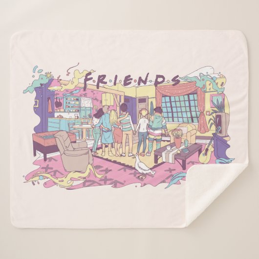 Couverture Sherpa AMIS™ | Dessin de l'appartement (Devant (Horizontal))