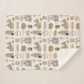 Couverture Sherpa AMIS™ | Icônes de dessin (Devant (Horizontal))