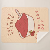 Couverture Sherpa AMIS™ | Ils ont ruiné Cranberry Day (Devant (Horizontal))