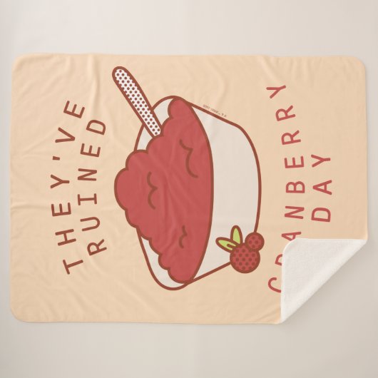 Couverture Sherpa AMIS™ | Ils ont ruiné Cranberry Day (Devant (Horizontal))