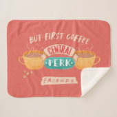 Couverture Sherpa AMIS™ | Mais Premier Café - Central Perk (Devant (Horizontal))