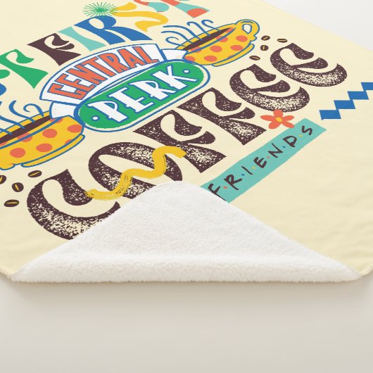 Couverture Sherpa AMIS™ | Mais Premier café Vibrant Graphisme (3/4)