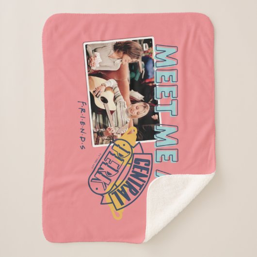 Couverture Sherpa AMIS™ | Me rencontrer à Central Perk (Devant)