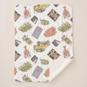 Couverture Sherpa AMIS™ | Motif d'icône Poka Dot (Devant)