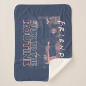 Couverture Sherpa AMIS™ | Stick to the Routine (Devant)