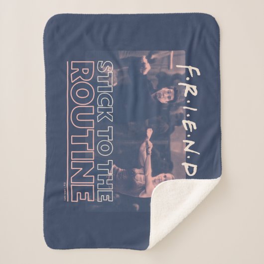 Couverture Sherpa AMIS™ | Stick to the Routine (Devant)