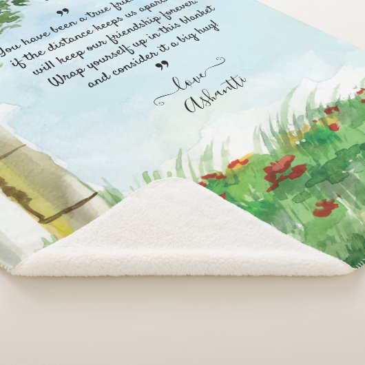 Couverture Sherpa Amitié longue distance Aimer les uns | Message COV (3/4)