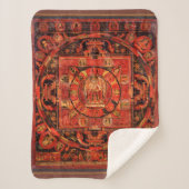 Couverture Sherpa Amogapasha Mandala Thangka (Devant)