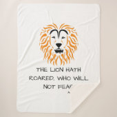 Couverture Sherpa Amos 3:8 KJV Bible Scripture Verse (Devant)