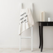 Couverture Sherpa Amos 3:8 KJV Bible Scripture Verse (En situation)