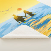 Couverture Sherpa Amour (3/4)