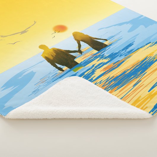 Couverture Sherpa Amour (3/4)