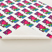 Couverture Sherpa Amour (3/4)