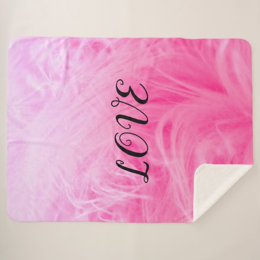 Couverture Sherpa Amour (Devant (Horizontal))