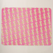 Couverture Sherpa Amour (Devant (Horizontal))