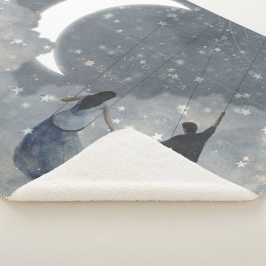 Couverture Sherpa Amour céleste (3/4)