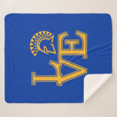 Couverture Sherpa Amour d'état de San Jose (Devant (Horizontal))