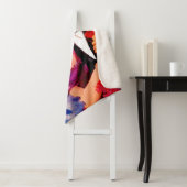 Couverture Sherpa amour en fleurs (En situation)