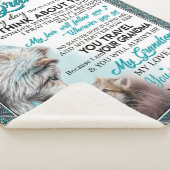 Couverture Sherpa Amour grand-fils| Lettre à mon petit-fils de grand (3/4)