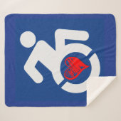 Couverture Sherpa Amour Handicap (Devant (Horizontal))