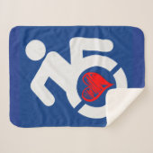 Couverture Sherpa Amour Handicap (Devant (Horizontal))