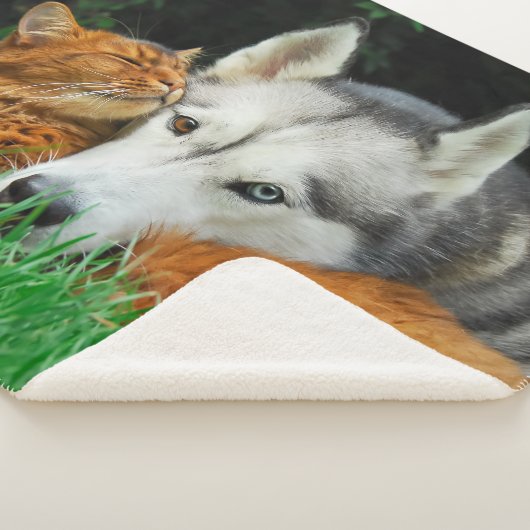 Couverture Sherpa Amour mignon somalien de petit groupe d'amis de (3/4)